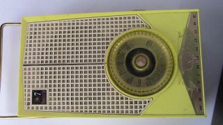 Vintage Westinghouse 7 Transistor Portable Radio w/case and retail box 5