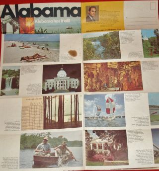Official 1972 Highway Map of Alabama 3