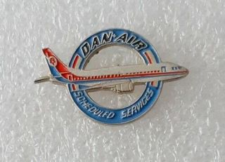 Dan - Air Was An Airline Based In The United Kingdom London Lapel Pin Badge