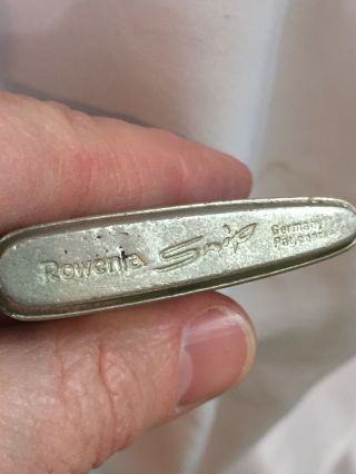 Vintage ROWENTA SNIP Pocket Lighter - Advertising Continental/ Bender Tires 3