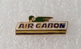 Air Gabon Was The National,  State - Owned Airline Of Gabon Lapel Pin Badge