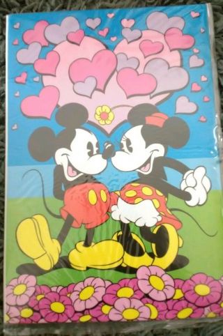 Vintage Stationary Letter Set Disney Mickey Minnie Mouse