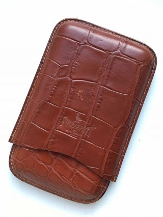 Pheasant Leather Cigar Case