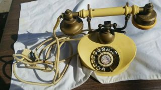 Vintage Duchess French Style Rotary Dial Telephone Phone Made In Japan 2