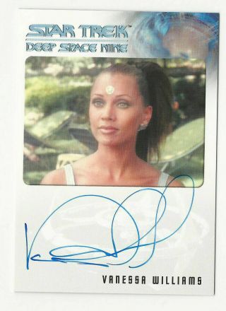 Vanessa Williams Arandis Star Trek Deep Space 9 Heroes & Villains Autograph Card