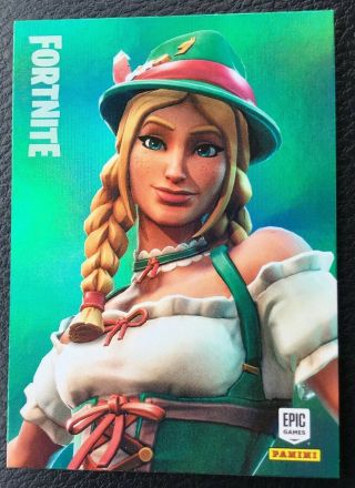 2019 Fortnite By Panini Holo Foil 220 Heidi Epic Outfit Trading Card