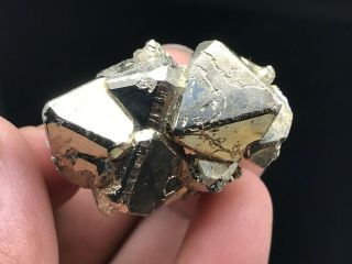 45g Natural Pyrite Cube Crystals Cluster Healing Mineral Specimen Peru 4