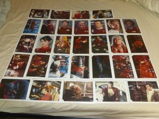 Star Trek Ii The Wrath Of Khan Complete Photo Card Set 1 - 30 5x7 1982 Nm