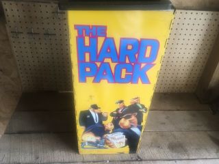 1992 Vintage Joe Camel The Hard Pack Cigarettes 4 Sided Folding Metal Display 2