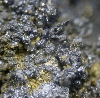Rare Polybasite & Acanthite Crystals - San Juan De Rayas Mine Mexico (LC) 3
