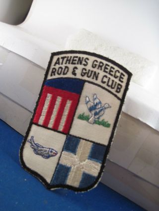 Vintage Athens Greece Club Patch