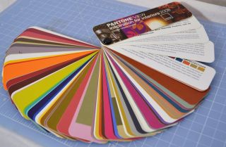 Pantone View Inspiration For Interiors 2008 Color Trend Guide Swatch Fan Deck