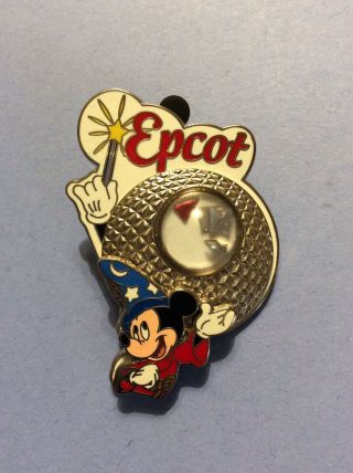 Disney Pin - Piece Of History 2005 Spaceship Earth Epcot Mickey Mouse Le 2500 Htf