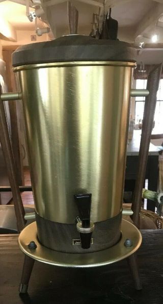 Rare,  Vintage Mid Century Modern Tricolator Coffee Percolator 32 Cup
