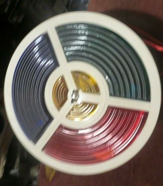 Vintage Harmony House Colortone Roto - Wheel For Aluminum Christmas Tree