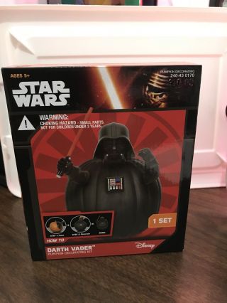 Star Wars Darth Vader Pumpkin Decorating Kit