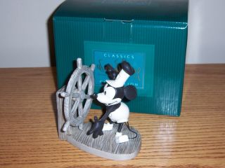 Wdcc " Steamboat Willie " Mickey Mouse Figurine