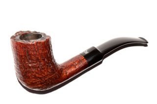 Redwood Hand Made Halfbent Plateaux 9mm Briar Pipe L.  Pfeife Pipa