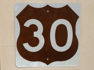 Idaho Scenic Us - 30 Lincoln Highway Route Road Traffic Sign Shield Authentic