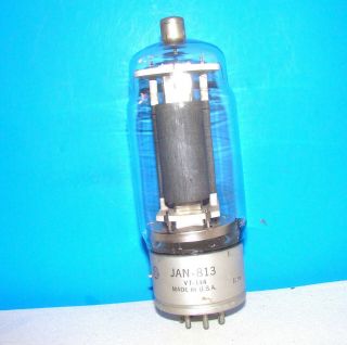 Jan Rca 813 Vt - 144 Ge Vintage Electron Radio Vacuum Tube Valve Display 813