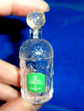 Miniature Guerlain Imperiale Edc Empty Perfume Bottle (pb187)