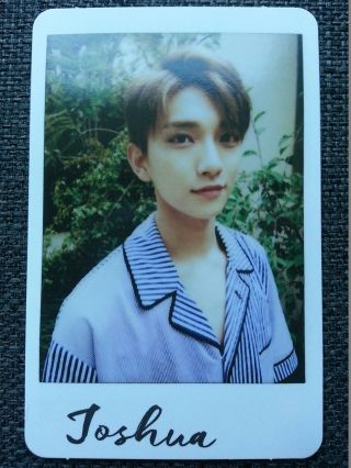 Seventeen Joshua 1 Official Photocard 4th Mini Album Al1 Photo Card 조슈아