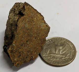 Cut 45 Gram Unclassified Nwa Meteorite (k6583)