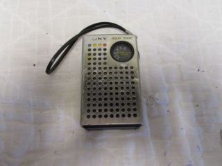 Vintage Sony Solid State Transistor Radio From Japan Parts Radio