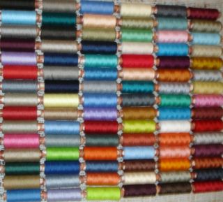 100 Spools Of J&p Coats Sewing Thread 100 Polyester