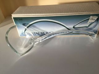 Vintage L.  E.  Smith Crystal Glass Punch Bowl Ladle Box No 955