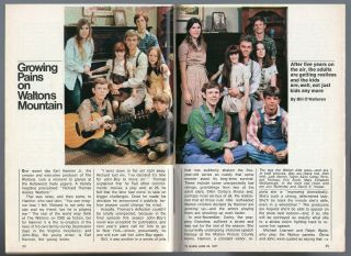 1977 TV GUIDE THE WALTONS NANCY DREW & HARDY BOY ' S MYSTERIES CAROLYN KEENE 2