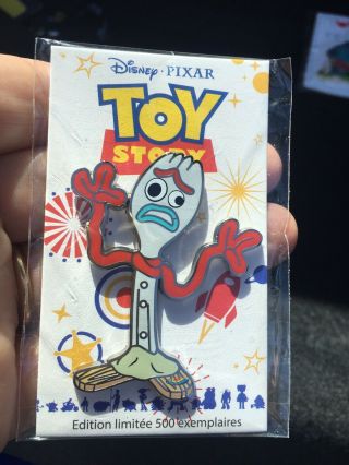 Pin Disney Disneyland Paris Dlrp Toy Story 4 Forky 2019 Le 500