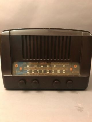 Vintage Rca Victor Model 68r1 Tube Radio