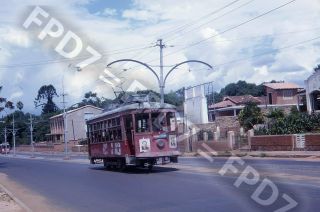 Trolley Slide Asuncion Paraguay Ande 4 Scene;february 1963