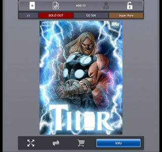 Topps Marvel Collect Digital Ultimate Thorsday - Wave 1 Week 1 Cc536