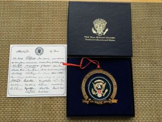 White House Historical Association Christmas Bicentiennial Ornament 1989