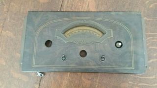 Antique Atwater Kent Model 89 Radio Chassis Face Plate,  Dial