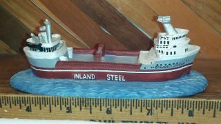 Edward L.  Ryerson Inland Steel Straight - Deck Bulk Carrier Vessel Souvenir Boat