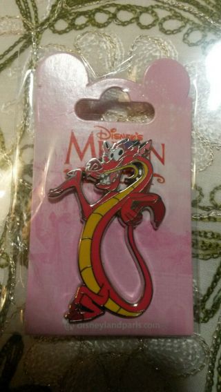 Mulan Series 3 Pins Mushu Mulan Lantern Crickee Disney Paris Dlrp Dlp 2018