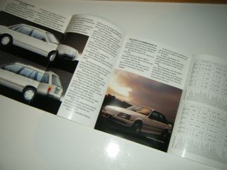 Vintage 1985 Holden Commodore car dealers brochure 3