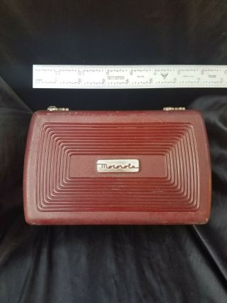 Vintage Motorola Portable Tube Radio - Model 5a7a