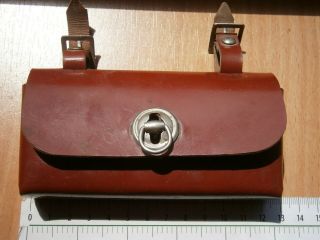 Vintage Vynil Bicycle Tool Case Bag Box Holder Cycling Accessory