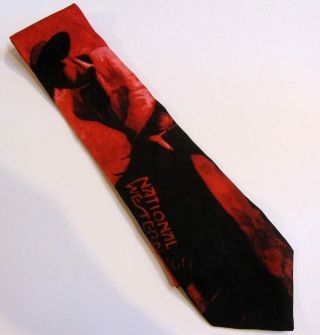 Rockmount Red Silk Tie Limited Edition Nat 