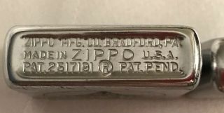 Vintage 1953 Zippo Brooke Army Medical Center Fourth Army Track Meet Lighter 8