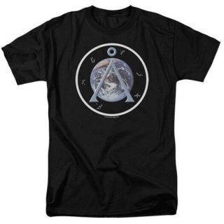 Stargate Sg - 1 Tv Series Project Earth Logo T - Shirt,  Unworn