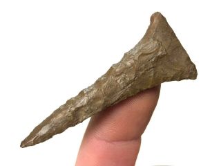 Outstanding Archaic Drill Andrew Co. ,  Missouri Authentic Arrowhead Artifact Lm5