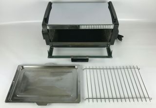 Vintage Toastmaster Reversible Tabletop Toaster Oven Broiler Model 5233 - Workin 5