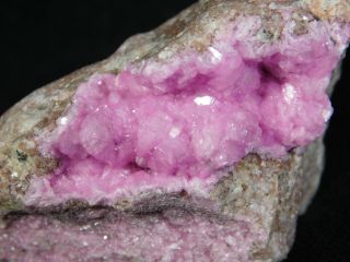 A 100 Natural Bright Pink Cobalto Calcite Crystal Cluster The Congo 181gr E