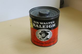 Vintage Sir Walter Raleigh Smoking Tobacco Tin