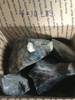 16 Lbs.  Of Obsidian Rough Cutting/knapping Stock.